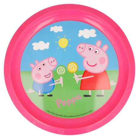 EASY PP PLATE PEPPA PIG