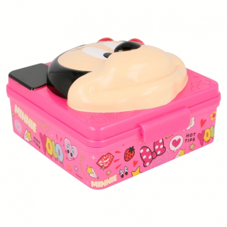 3D LUNCH BOX MINNIE MOUSE - DISNEY -