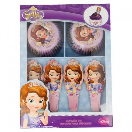 BAKERY CUPCAKE SET (INCLUDES 60 STANDARD CUPCAKE CASES AND 24 CUPCAKE TOPPERS) SOFIA