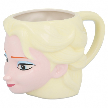 CERAMIC 3D HEAD MUG 11 OZ ELSA