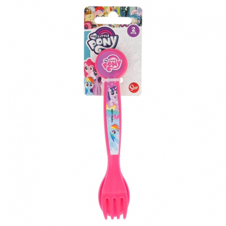 2 PCS PP CUTLERY SET MY LITTLE PONY