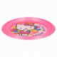 EASY PP PLATE HELLO KITTY HEARTS