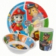 MELAMINE SET PAW PATROL COLORS
