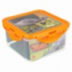 SQUARE HERMETIC FOOD CONTAINER 730 ML |  TROLLS BOY