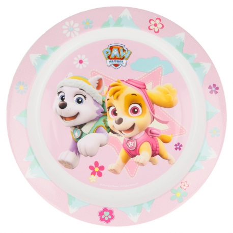 KIDS MICRO PLATE PAW PATROL GIRL