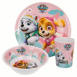 MELAMINE SET PAW PATROL GIRL