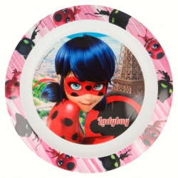 KIDS MICRO PLATE MIRACULOUS LADYBUG