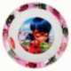 KIDS MICRO DEEP PLATE MIRACULOUS LADYBUG 