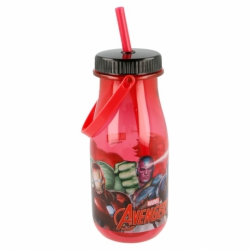 TRITAN MILK BOTTLE WITH HANDLE 370 ML |  AVENGERS GALERY