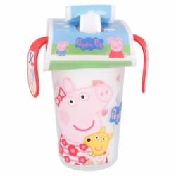 TODDLER DOUBLE WALL TRAINING TUMBLER PEPPA PIG LETTERS