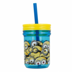 MASON TUMBLER 390 ML |  MINIONS RULES