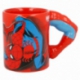 CERAMIC 3D ARM MUG 11 OZ SPIDERMAN