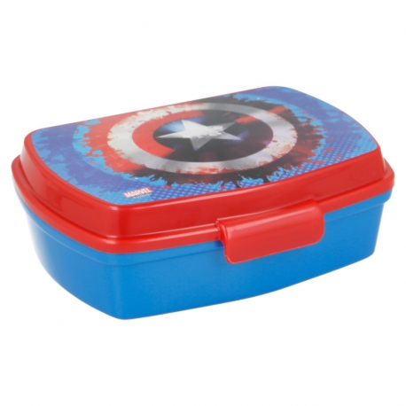 FUNNY SANDWICH BOX CAPTAIN AMERICA ICON