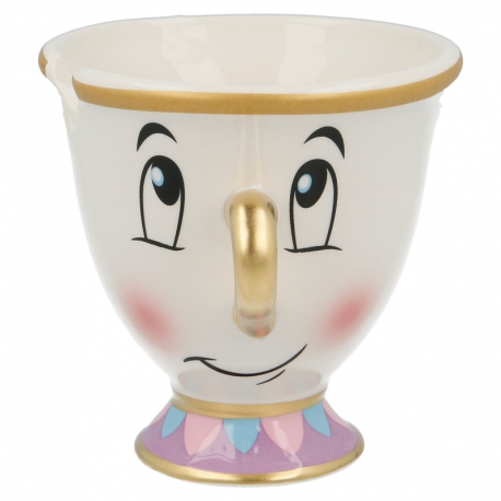 CERAMIC 3D MUG 6 OZ BEAUTY AND THE BEAST CHIP