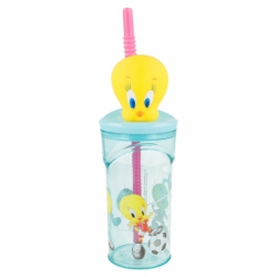 3D FIGURINE TUMBLER 360 ML |  LOONEY TUNES TWEETY