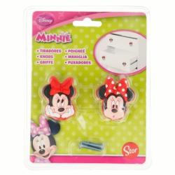 2 PCS KNOB SET MINNIE MOUSE - DISNEY - MOUSE