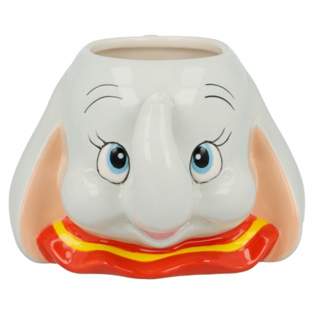 CERAMIC DOLOMITE 3D HEAD MUG 11 OZ DUMBO