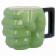 CERAMIC DOLOMITE 3D FIST MUG 15 OZ IN GIFT BOX HULK