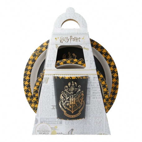 STOR SET GOLD CON ORLA 3 PCS HARRY POTTER