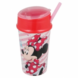 SNACK TUMBLER 400 ML |  MINNIE MOUSE - DISNEY - ELECTRIC DOLL